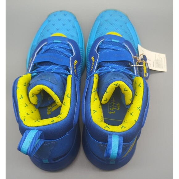 adidas D.O.N. Issue 3 x Ninja Time In Blue Bright Cyan Sz 11 @spidamitchell NWOB main image 8